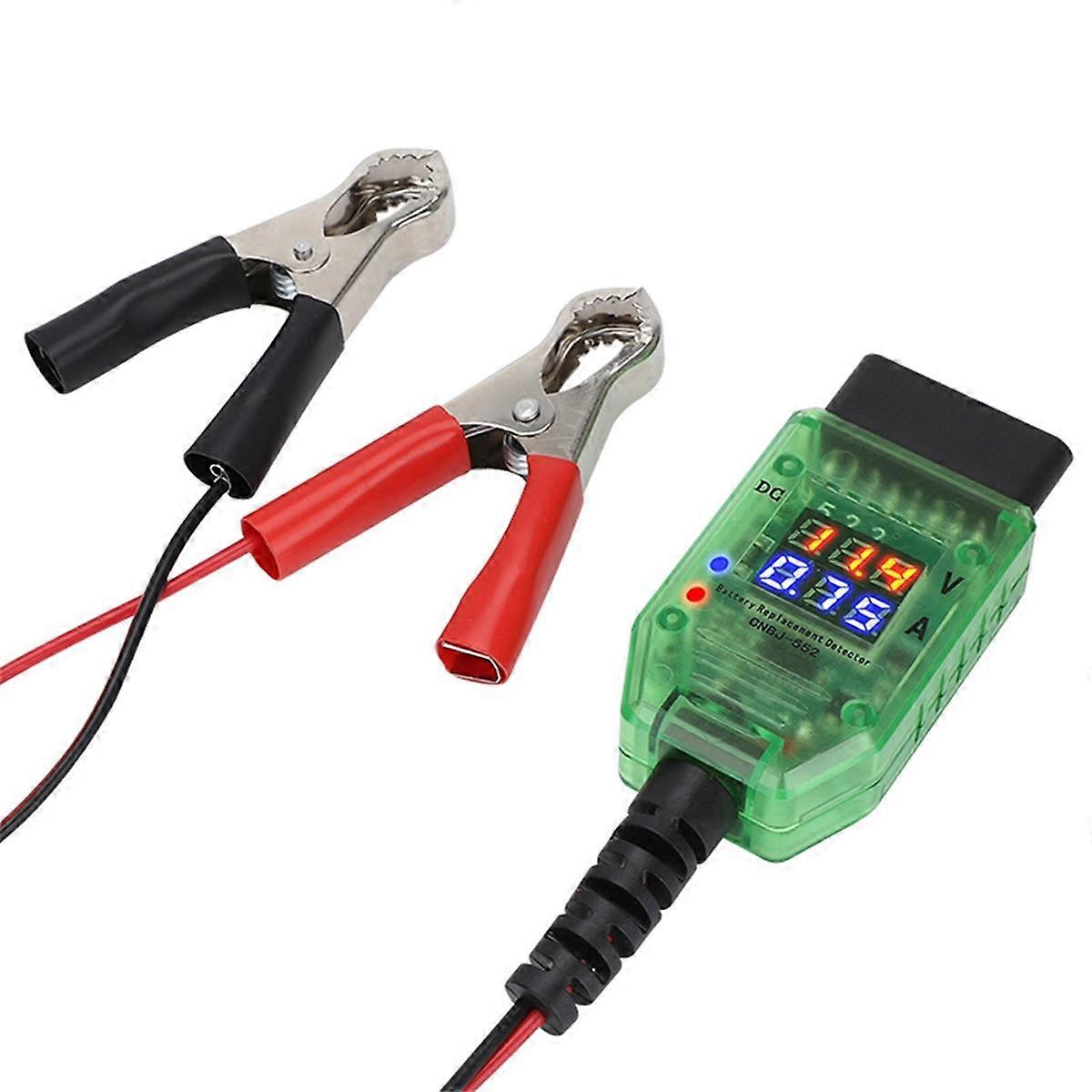 12V Car Diagnostics Tester Automotive Battery Replacement Tool Car Computers ECU Memory Saver Battery Leakage Detection