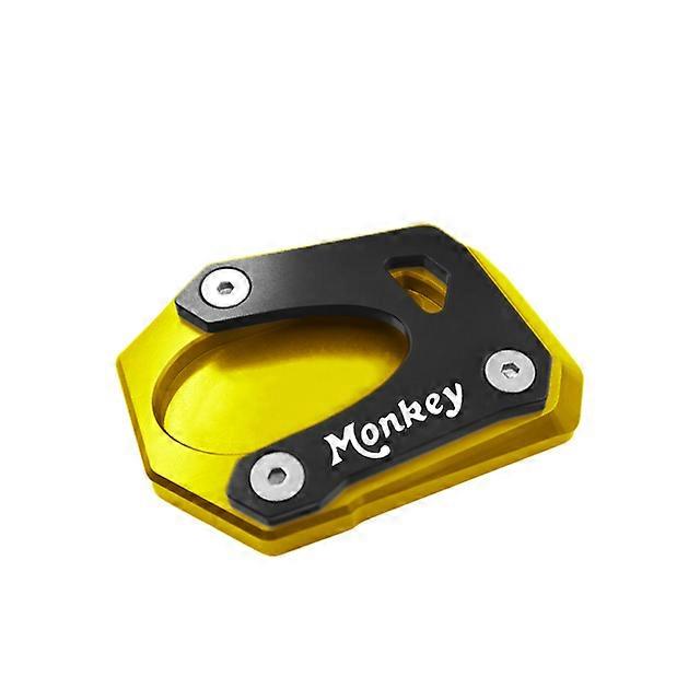 2022 Motorcycle CNC Kickstand Foot Side Stand Extension Pad Support Plate Enlarge Stand For Monkey 125 Monkey125 18-22