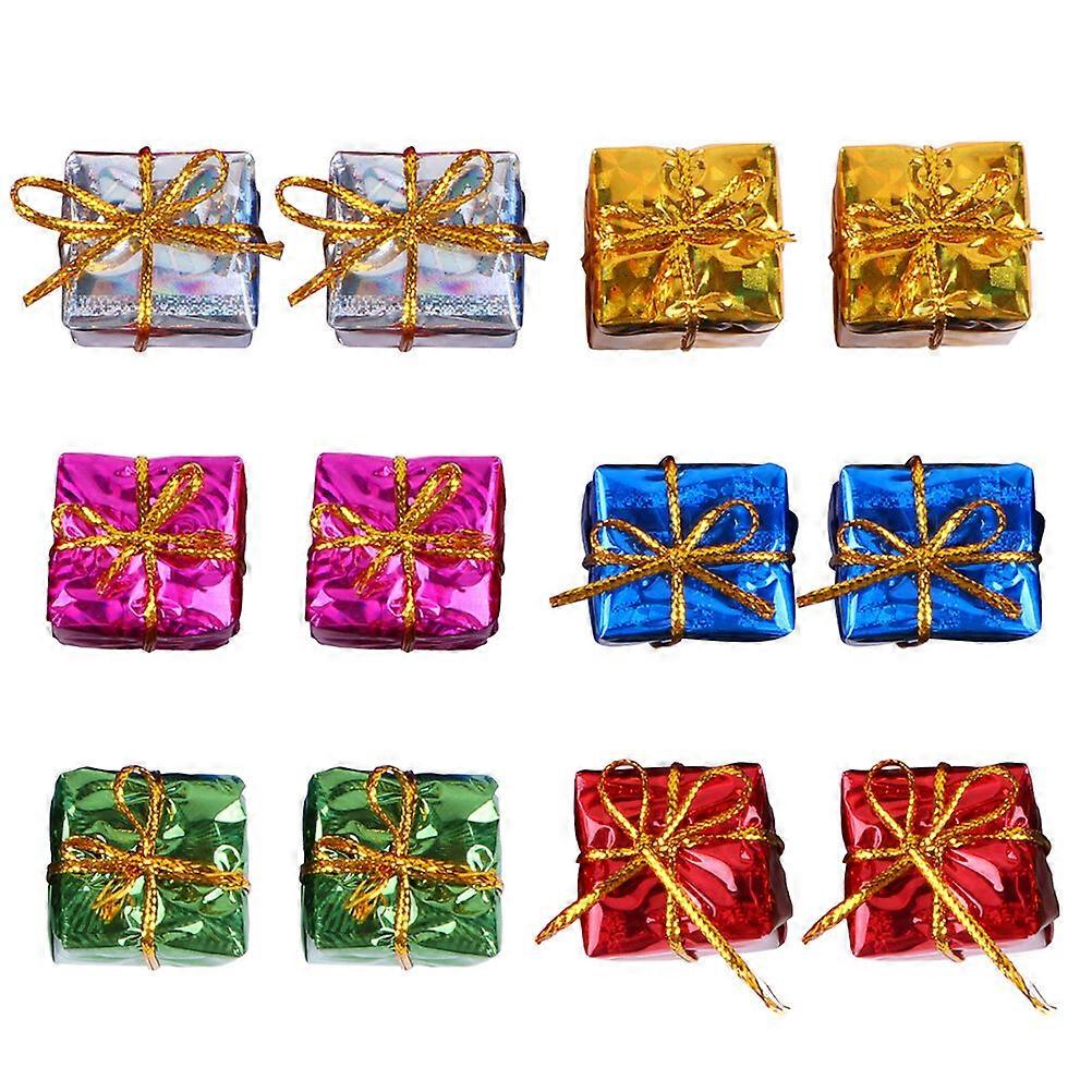 72pcs Shiny Xmas Pendentif Noël Artisanat Drôle Décor de Noël Pendentif Suspendu