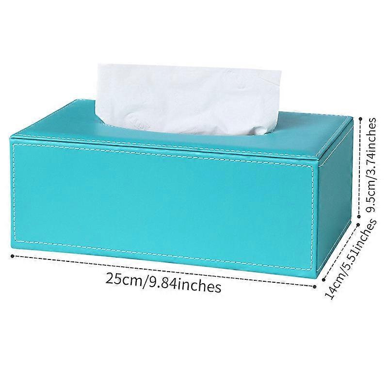 Grote Mint Blue Tissue Box