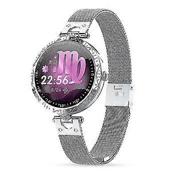 Orologio intelligente per le donne, 1.09 "Touch Screen Smart Watchfitness Trackers con cardiofrequenzimetro, impermeabile Ip67 Fitness Tracker Watch Pedometro Cronometro