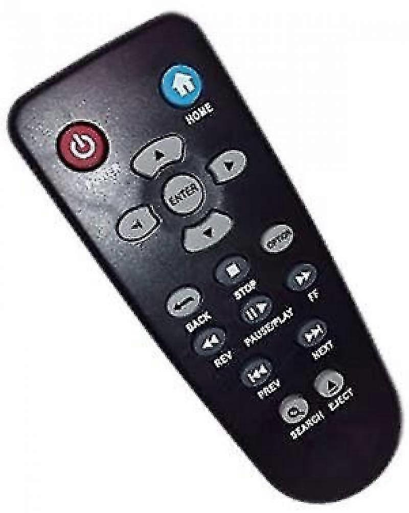 Replaced Remote Control Compatible For Western Digital Wd Tv Media Player