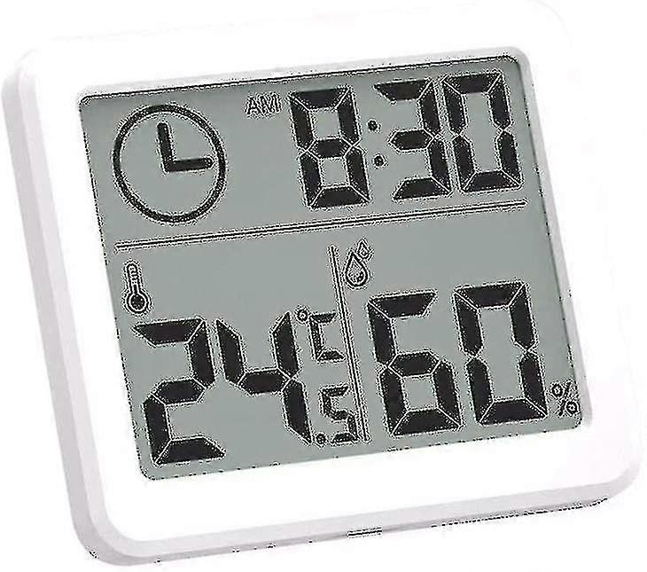 Indoor Thermometer Thermometer Hygrometer Digital Lcd C/f Temperature Humidity