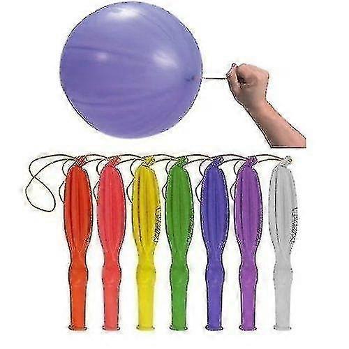 15 X Punch Balloons Assorted Colours