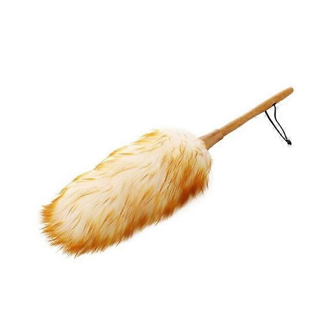 Non Static Lambswool Duster Soft Handle Wool duster Feather Wool Lambswool Duster Anti Dusting Household Cleaning Tools Dropship