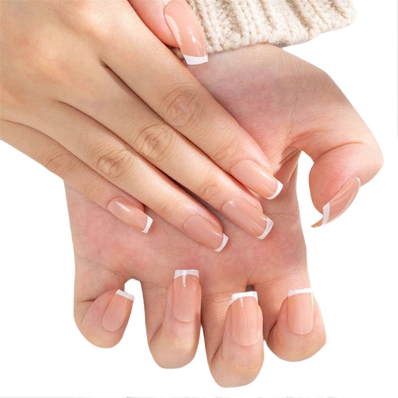 Reusable Nail Art Artificial Nails Popular Long Press-on Nails For Nail Art Beginners Practice