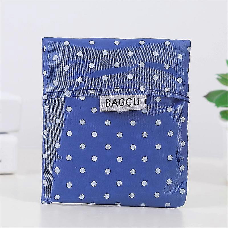 Shopping Bag Ecofriendly Folding Reusable Portable Shoulder Hand Bag Polyester Foldable