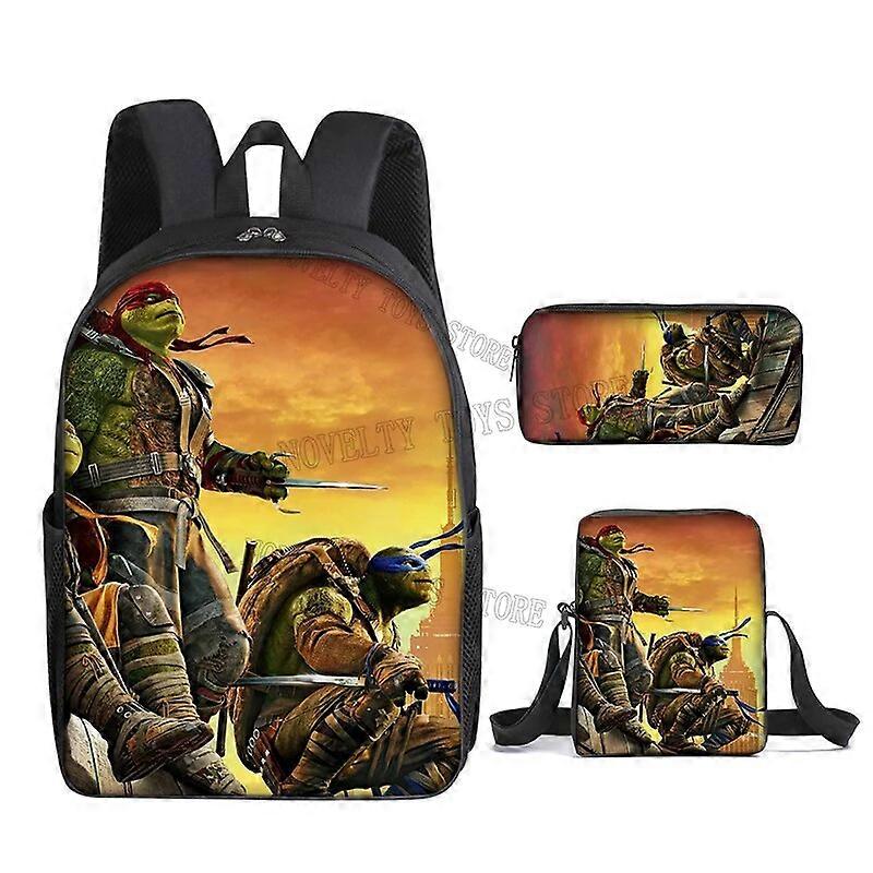 Pour35 - sac d'épaule - Teenage Mutant Ninja Turtles Cartoon Sac à dos