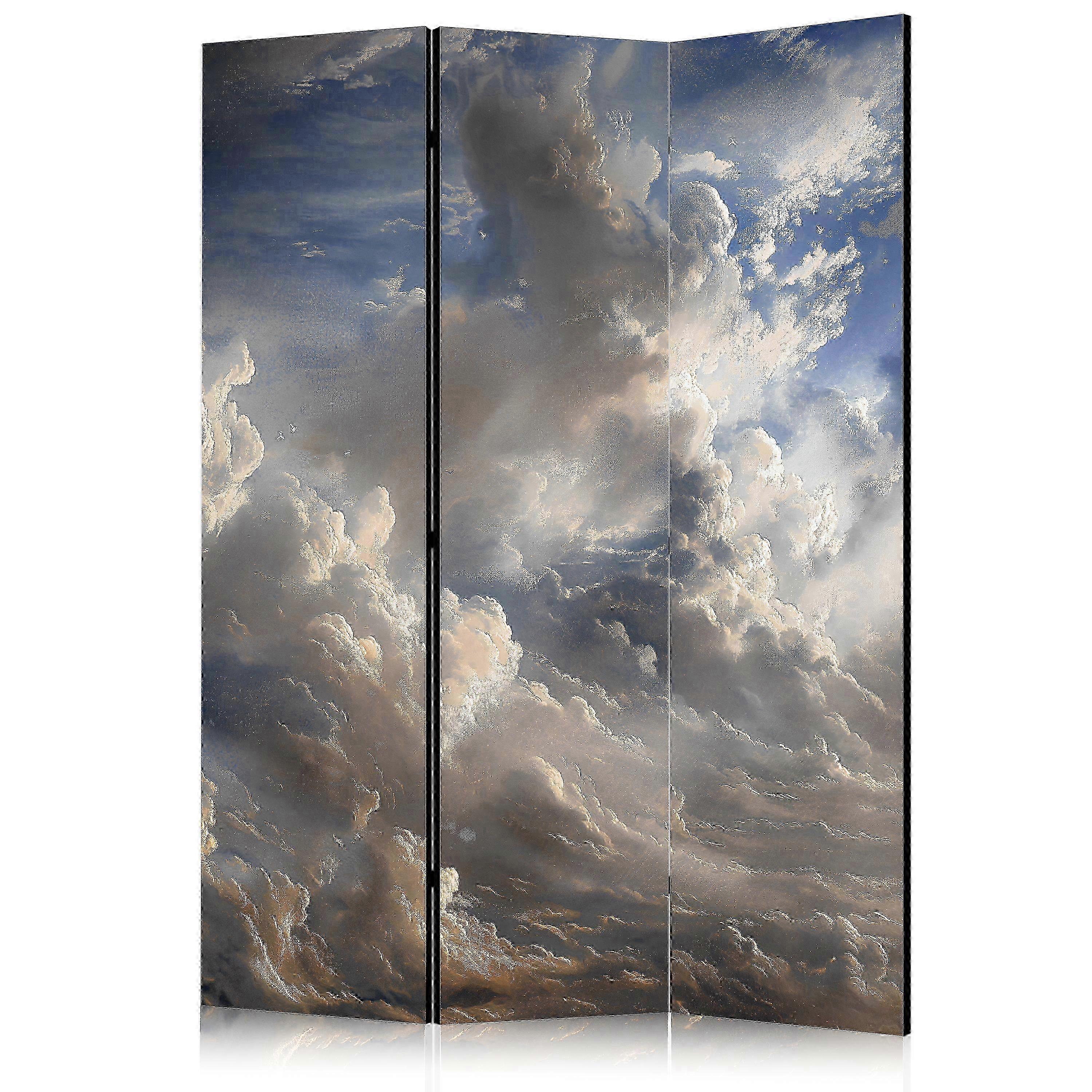Room Divider - Golden Reflections on Clouds Foretelling Dusk