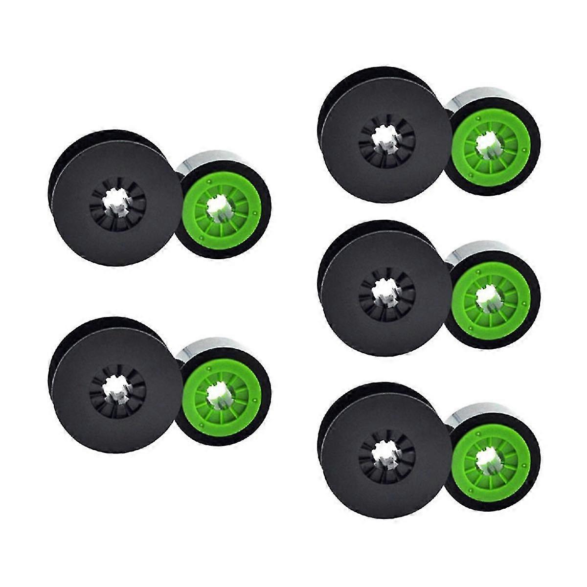 5pcs Black Ribbon Typewriter Ribbon Twin Spool Replacement For -370a/e -380a/e/ez -390a -550a/e Typewriter