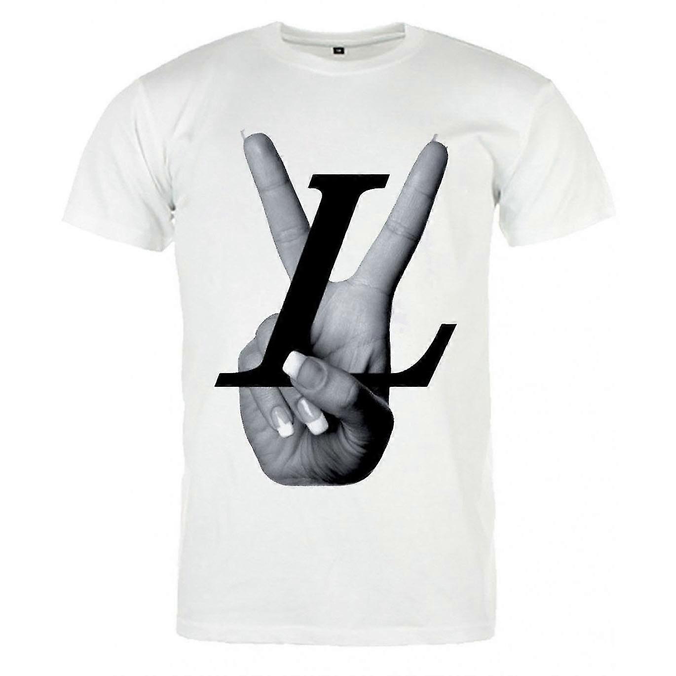 Póló béke és szerelem Retro design