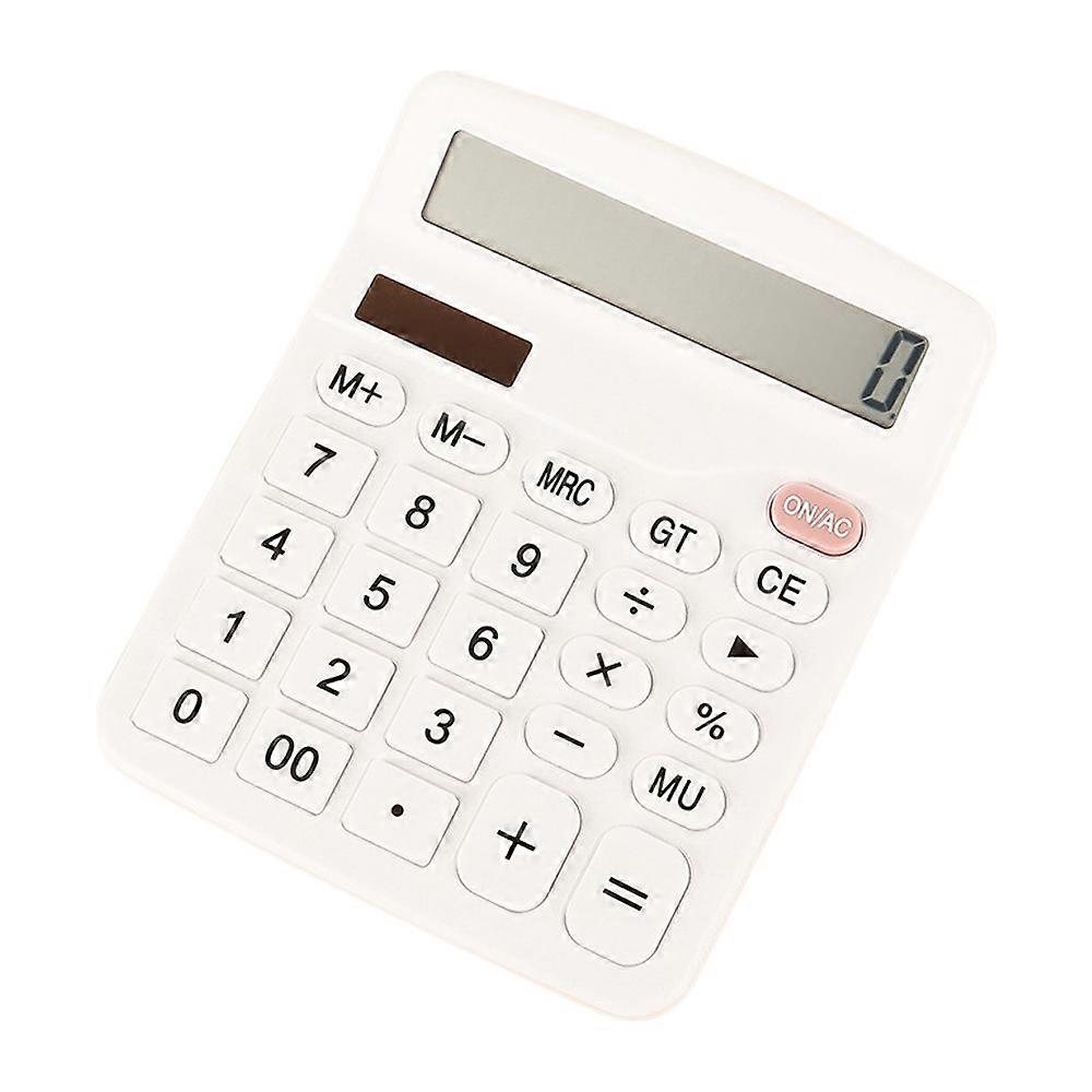 Standard calculator 12 digits dual power (solar and battery)