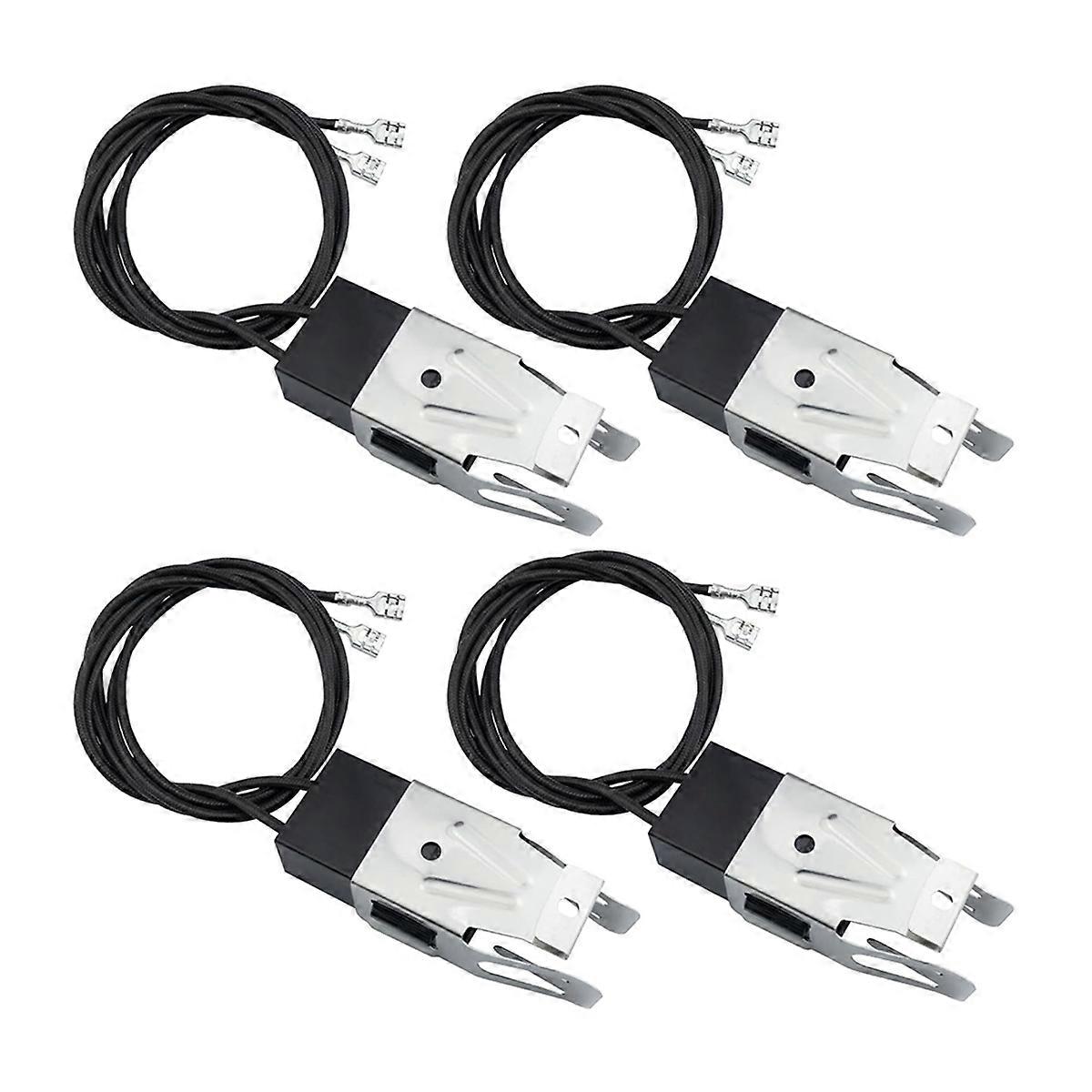 4 Pack WB2X8228 Element Receptacle and Wire Kit Compatible for Electric Ranges Cooktops Electric Stove