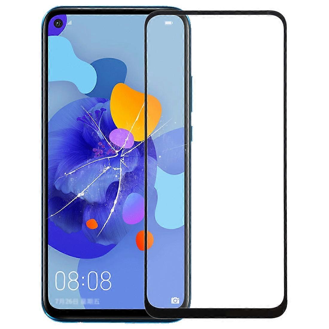 (New arrival) For Huawei Nova 5i Pro / Nova 5Z Front Screen Outer Glass Lens with OCA Optically Clear Adhesive