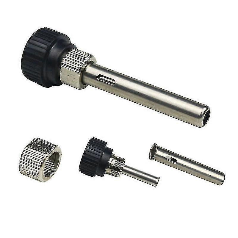 1set Socket+nut+electric Wood Head,soldering Station Iron Handle Accessories For 936 Iron Head Cannula Iron Tip Bushing