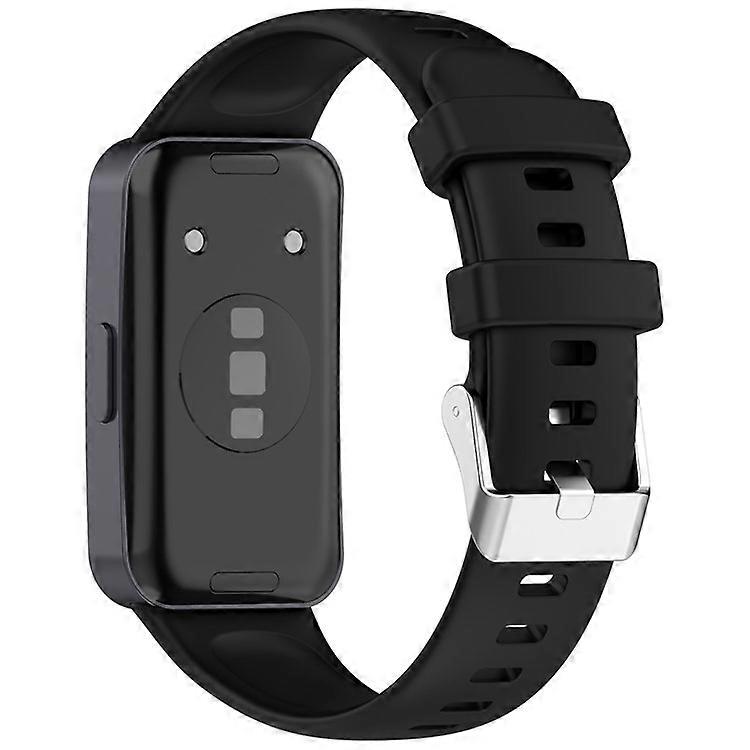 Silicone Watch Strap Compatible For Huawei Band 9 NFC / 9 / 8 NFC / 8 Adjustable Wrist Band