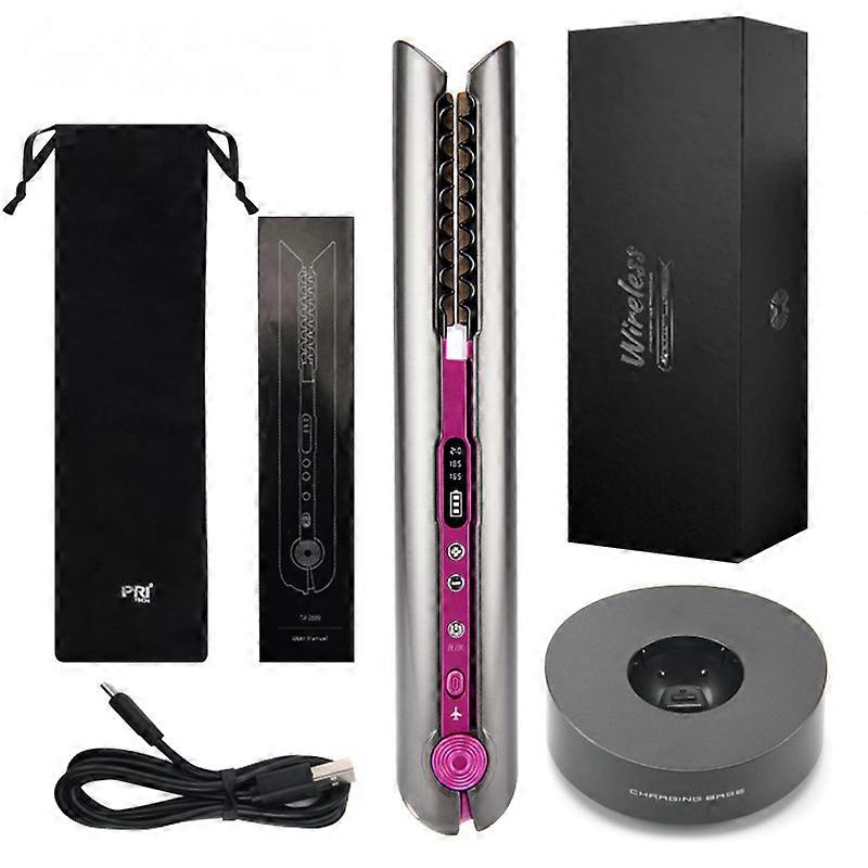 Professional Flat Iron Wireless Hair Straightener