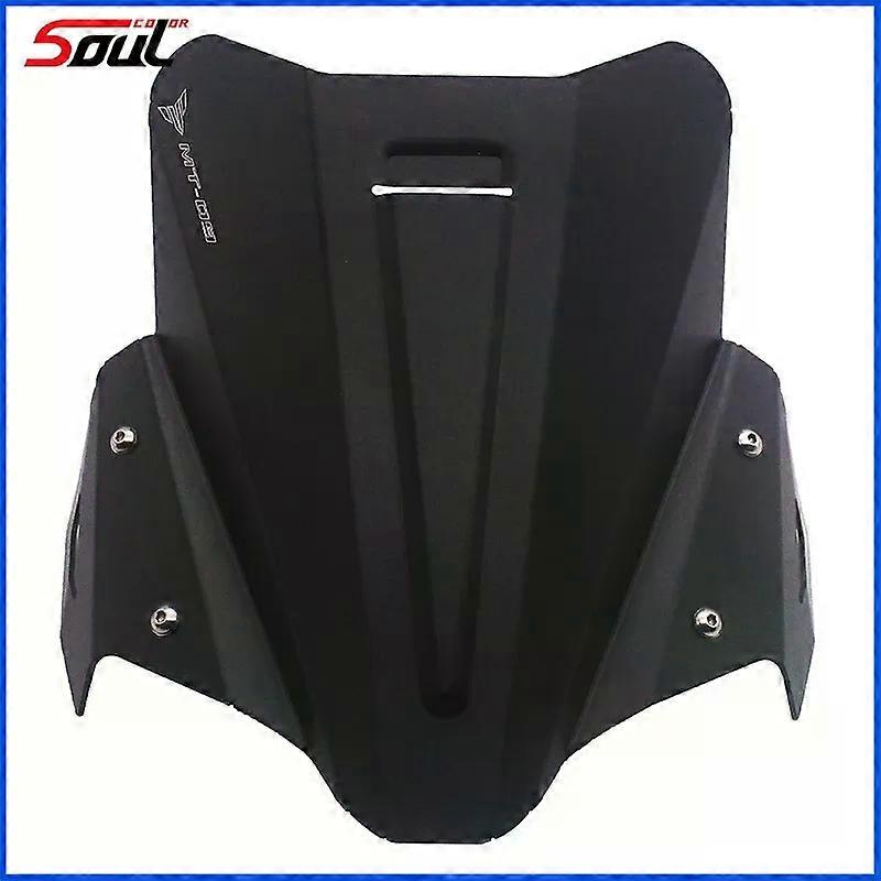 Motorcycle Black Windshield Visor Sport Windscreen Fits compatible for MT-09 21-22 MT09 2021 2022 FZ09 FZ-09 MAXP