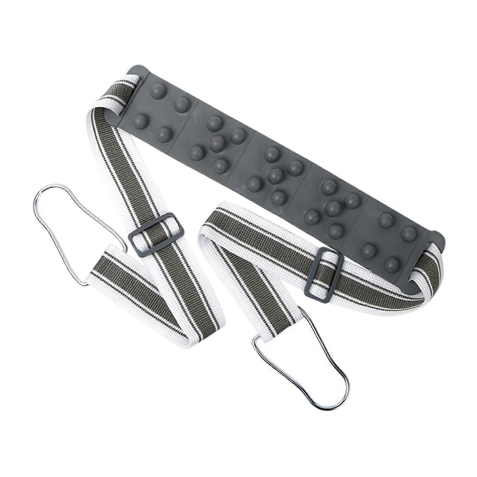 جهاز المشي تدليك حزام المطحنة حزام اللياقة البدنية معدات عالمية قابل للتعديل الصلب مشبك