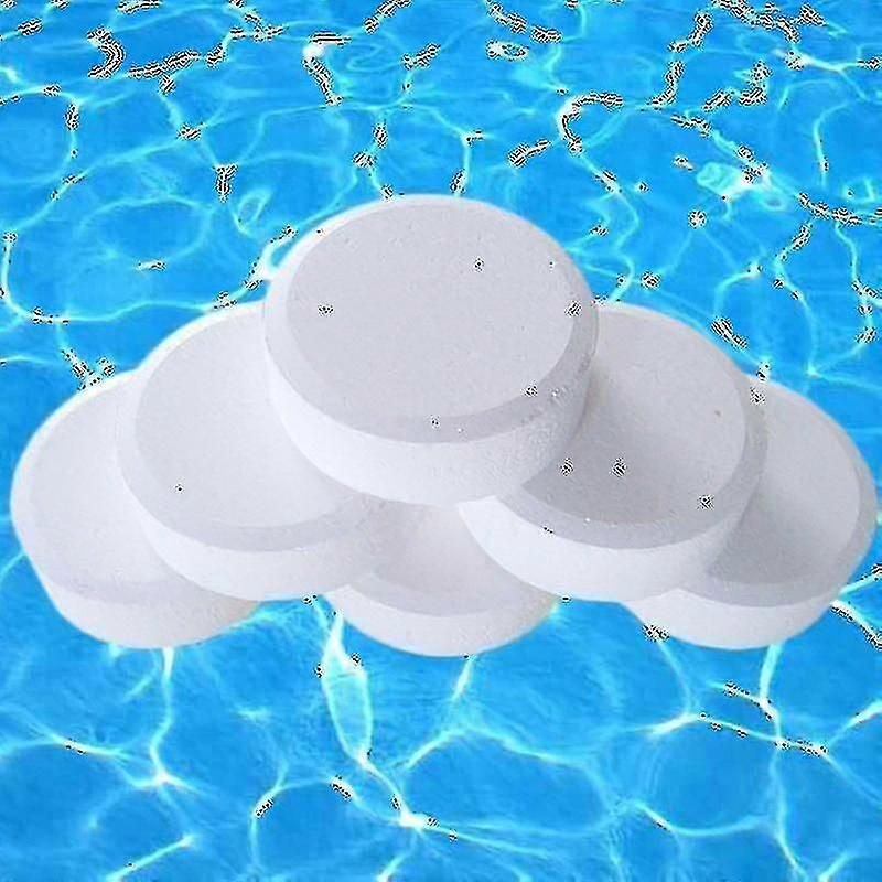 200 Pcs Chlorine Tablets Multifunction Instant Disinfection For Swimming Pool Tub Spa