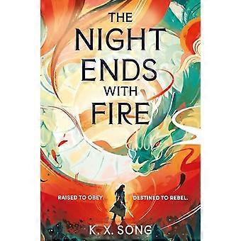 Die Nacht endet mit Feuer – ein mitreißender und romantischer Fantasy-Debütroman
