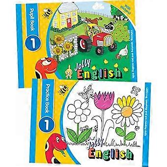 Jolly English Level 1 Elevsæt i prækursive bogstaver (britisk engelsk udgave)