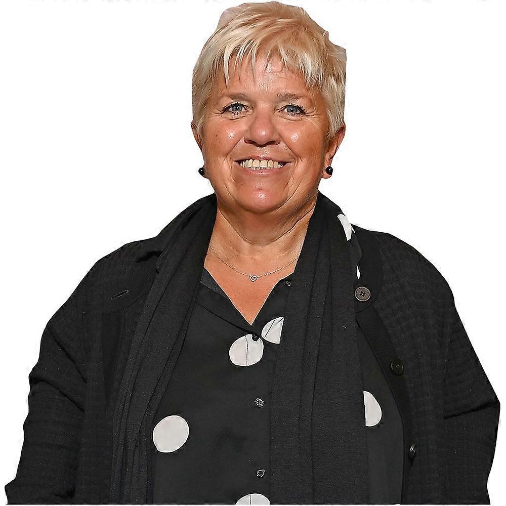 Michele Mathy (Black Outfit) Half Body Buddy Cutout