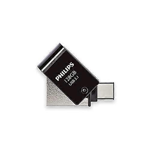 USB Key - PHILIPS - 2 in 1 OTG - 128GB - USB 3.1 - Ultra-fast - Compatible with Android