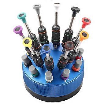 Professional Watch Glasses Home Screwdriver Set Watch Repairing Tool with Base