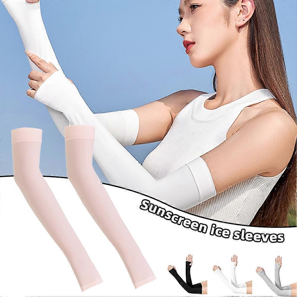 Nylon Sun Protection Sleeve Refreshing Sunscreen Sleeves for Summer