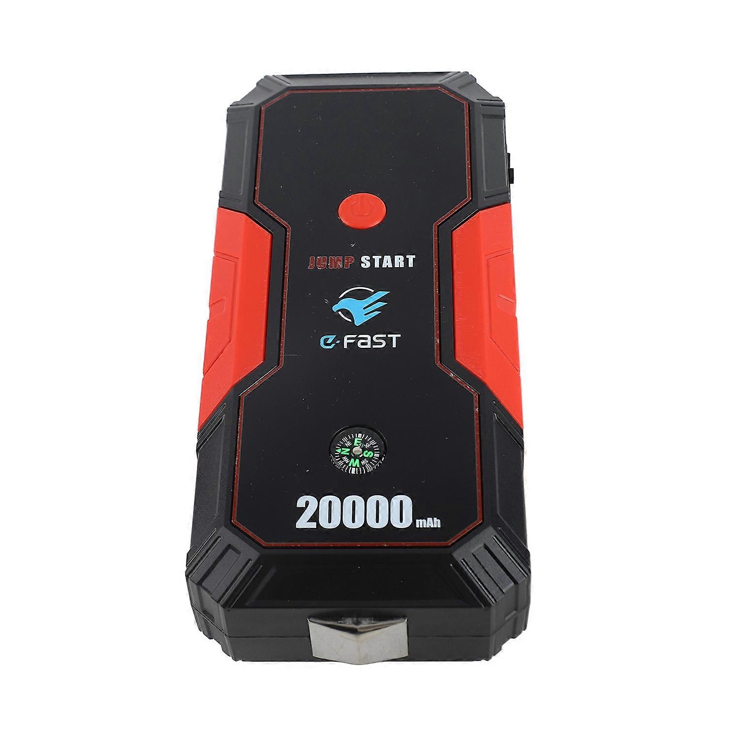 Portable Car Jump Starter 20000mAh 12V Car Battery Starter(up to 5.0L Gas, 3.5L Diesel Engines),USB