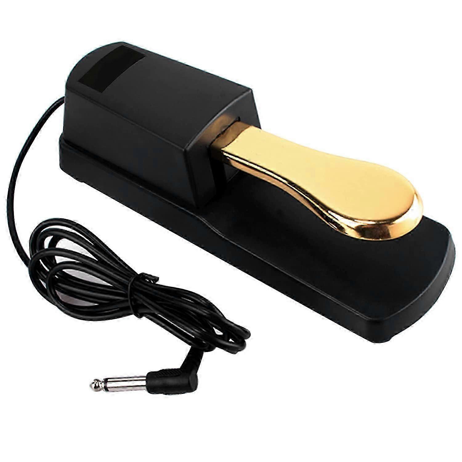 Universal Sustain Pedal Non-Slip Pedal Durable for Keyboard MIDI Keyboard Synthesizer and Piano DS