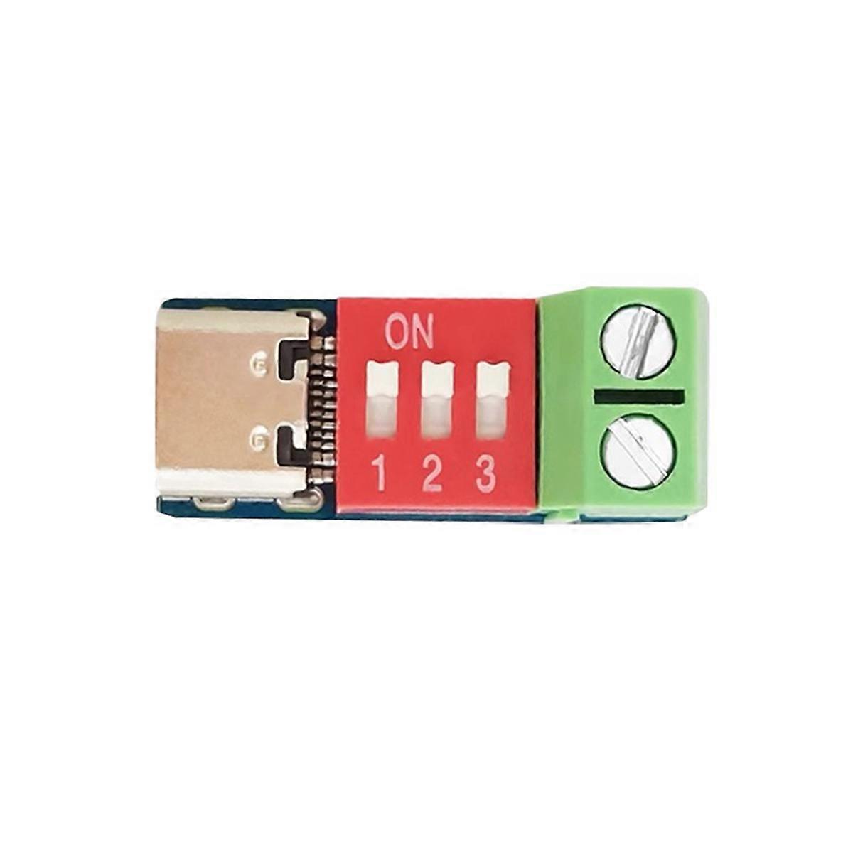 1PCS Type-C PD QC Trigger 5V-20V DC Adjustable Voltage Power Module