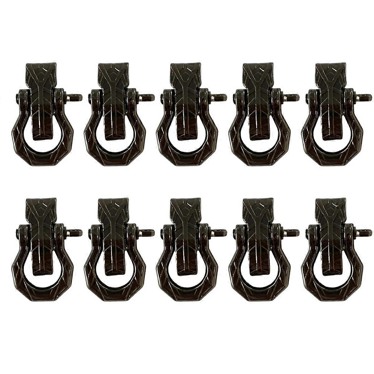 Outdoor Umbrella Rope Braided Buckle Adjustment Buckle Gray