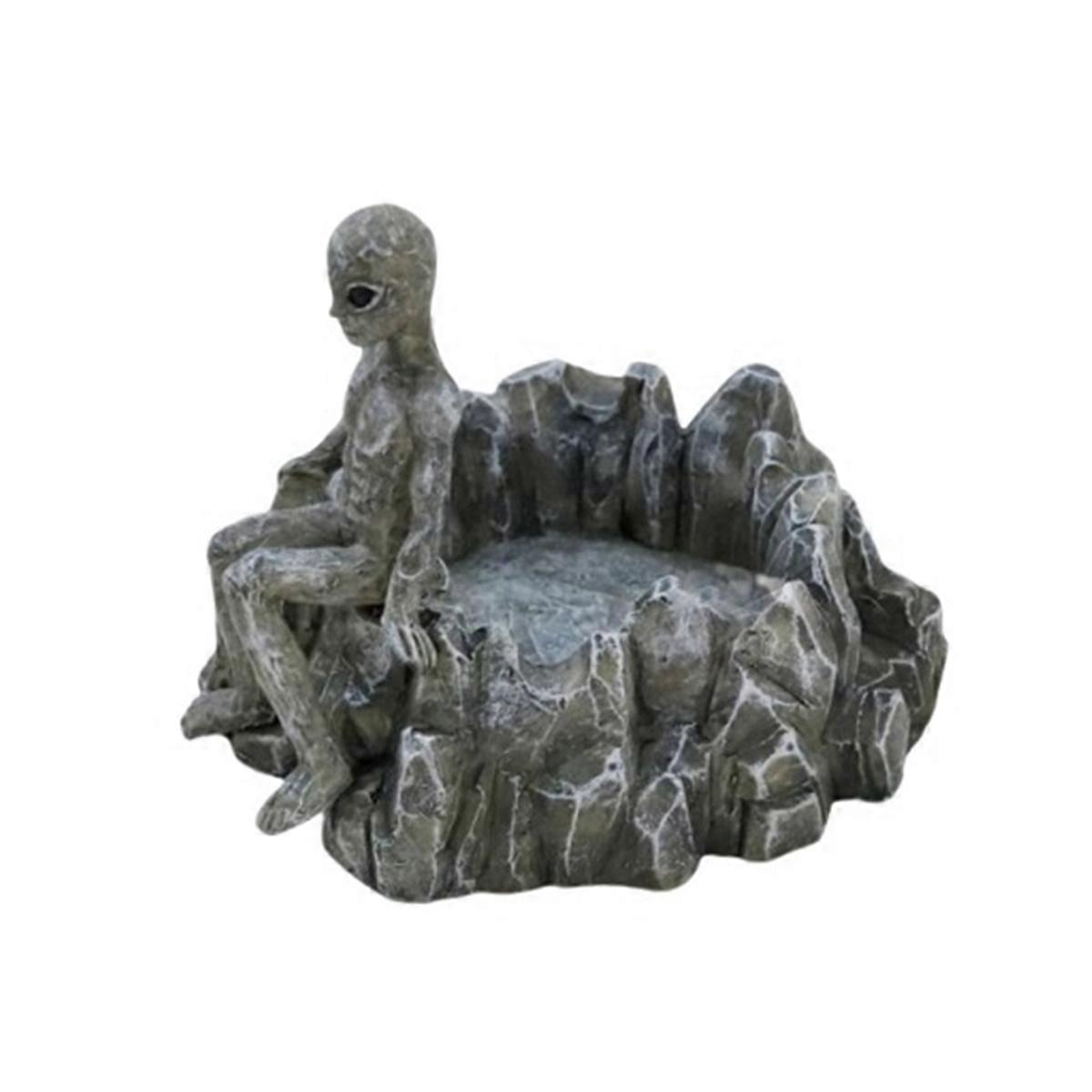 ET Ashtray Tray Container Resin Smoking Accessorie Ashtray,Rockery