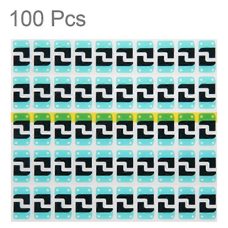 100 PCS for iPhone 6 Home Key Iron Sheet Insulating Cotton Paste Sticker