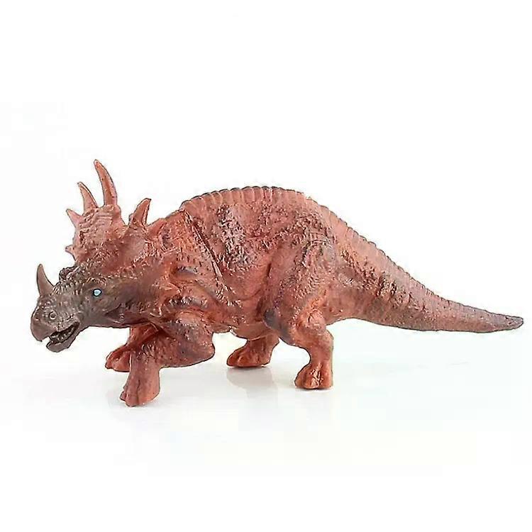 Dinosaur Toy Models-12 PCS Triceratops Static Figures by