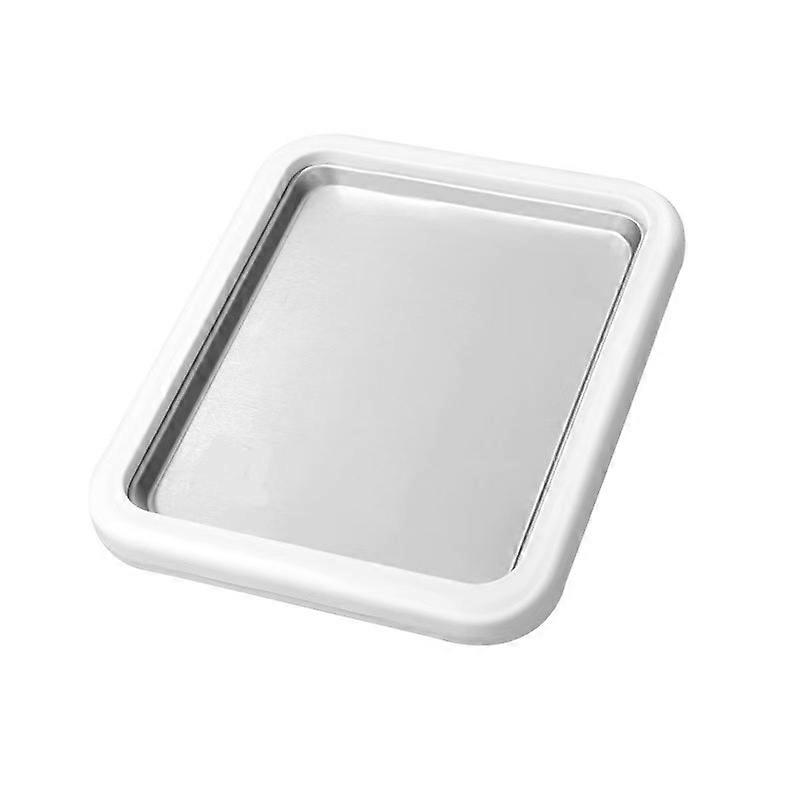 Mini Stainless Steel Fried Yogurt Machine for DIY Fruit Ice Cream with 2 Ice Shovels, Compact and Easy to Use