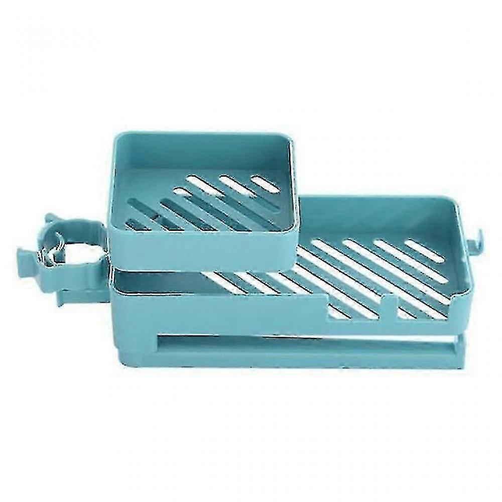 3 In 1 Rotatable Faucet Rack Rag Shelf Multi Rack Sink Sponge Holder Drain Rack