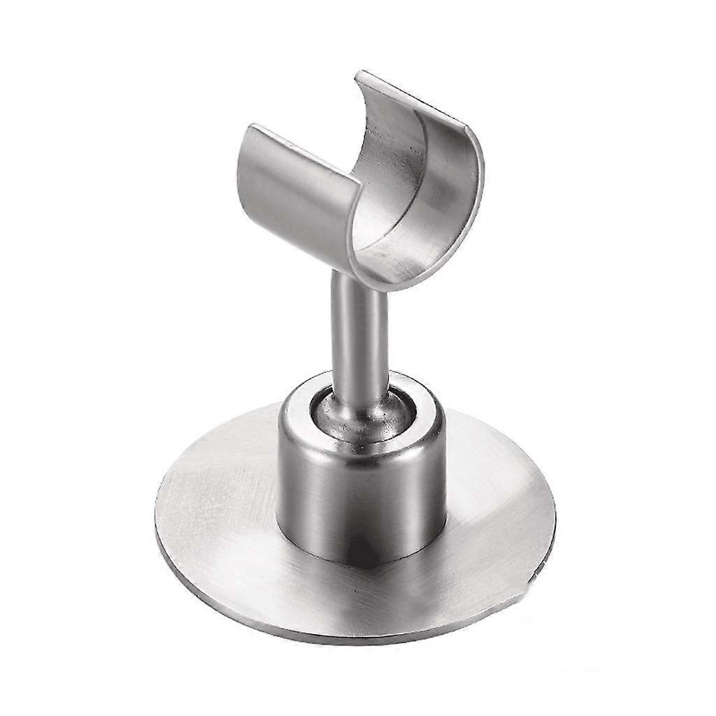 Stainless Steel Shower Head Holder Bracket 304 Silver Wall Mount Base for Bathroom