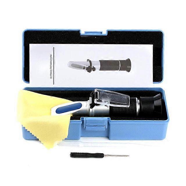 Portable Sugar Reflexometer Sugar Concentration Meter Density Meter 0-32% Brix Saccharimeter Tester for Fruits and Grapes ATC