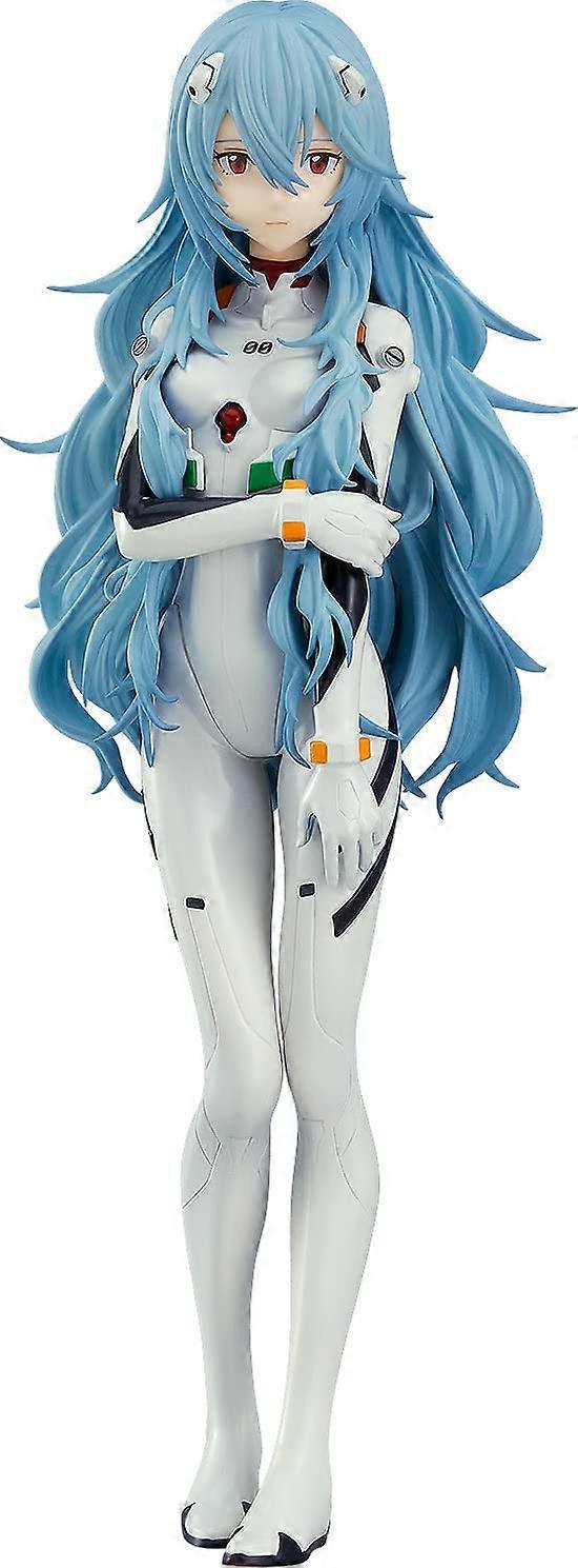Re-creation of Evangelion: 1.0 You Can (Not) Advance: Rei Ayanami (Long Hair) Pop Up Gate Ceremony PVC Figure Model, Very Molor