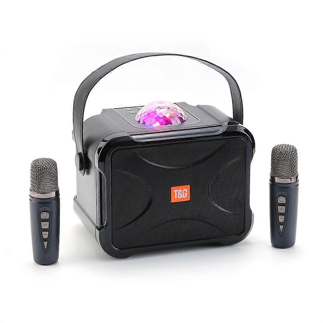 T&G TG543 Colorful Integrated Handheld Karaoke Wireless Bluetooth Speaker