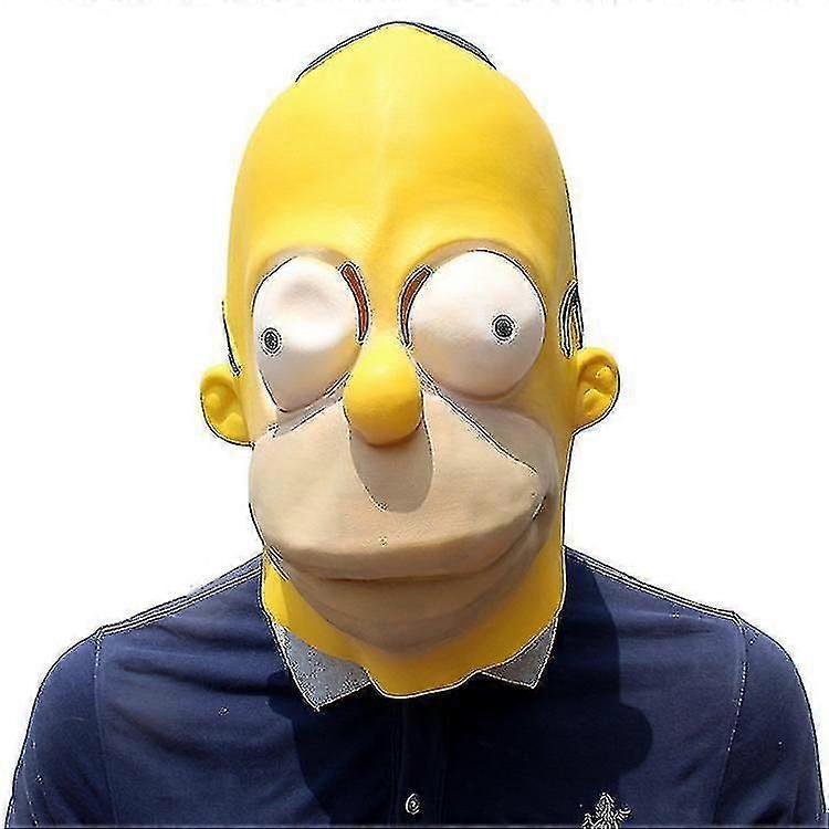 Homer, Bart Masque Halloween Latex Masque