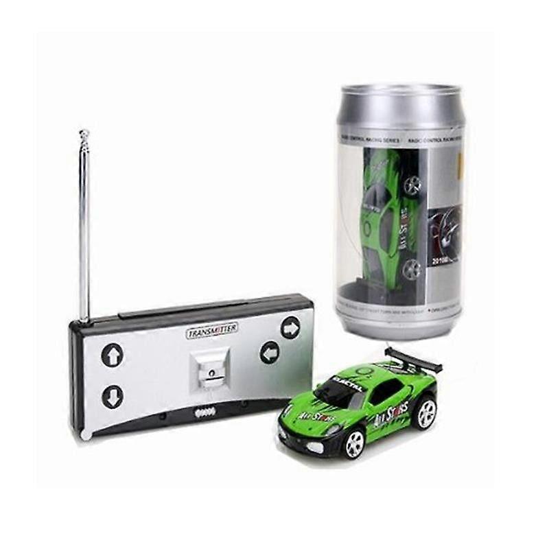 Mini RC Racer Cola Can Car Indoor Radio Remote Control Vehicle 27/40Mhz Micro Class Play Game Toy Small Porket Gift to Young Boy