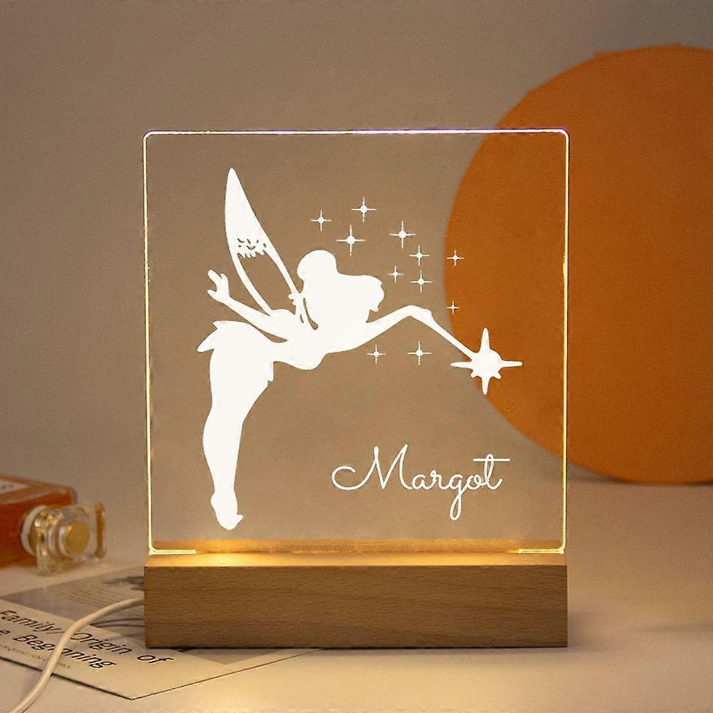 Personalized Nightlight USB LED Customized Name 3D Lamp Decoration Bedroom Toys Birthday For Baby Children Gift