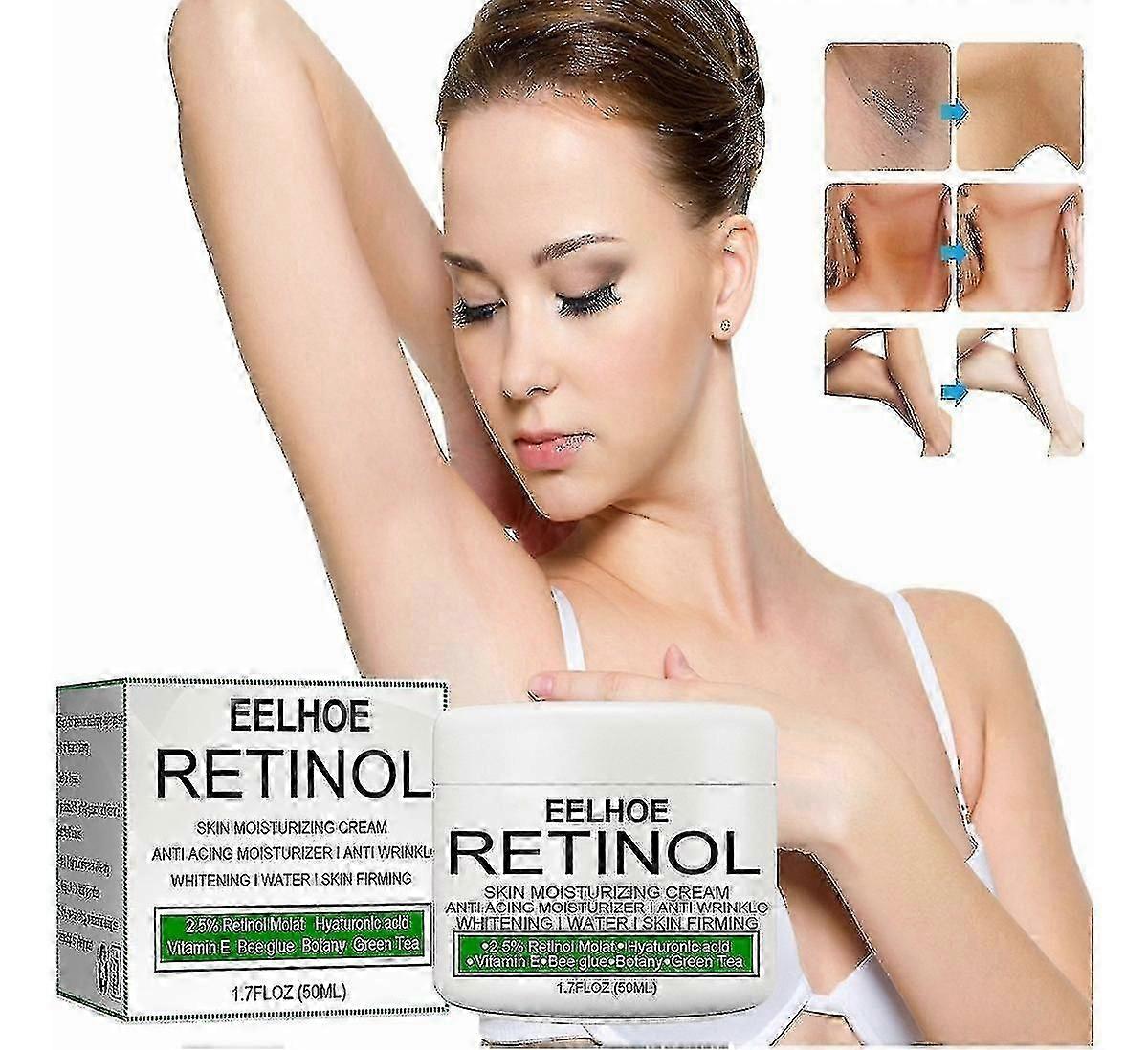 كريم ريتينول لتفتيح الجسم أجزاء خاصة تحت الإبط سروم 50 مل لعب