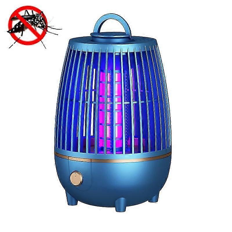 LED Mushroom Mosquito Killer Blue
