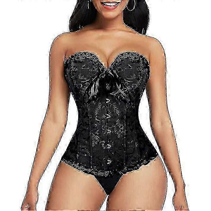 الكورسيهات للنساء القوطية تمثال نصفي مشد الأعلى ، هالوين المرأة Bustiers الكورسيهات