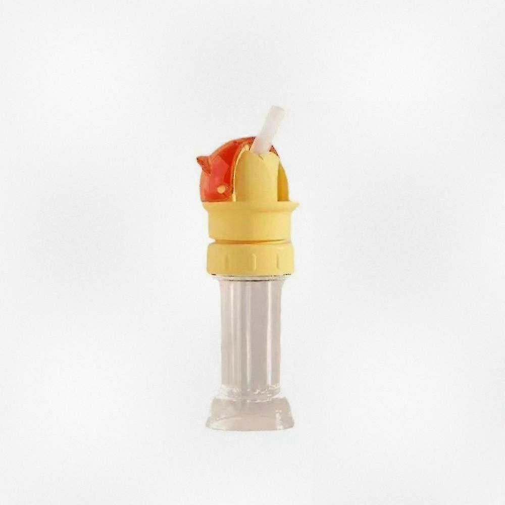 Kids Reusable Straw Water Bottle with Lid for Drinks and Beverages